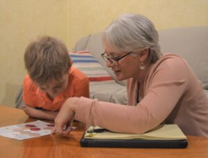 teaching new sounds with fun activity